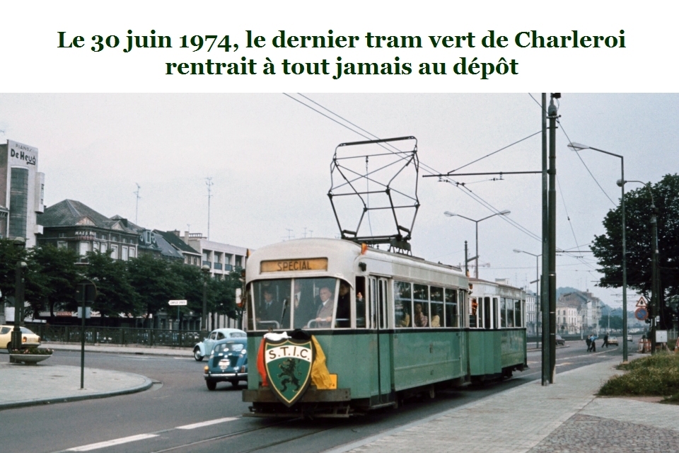 Charleroi 29-30 juin 2024 - Expositions souvenirs des petits trams verts